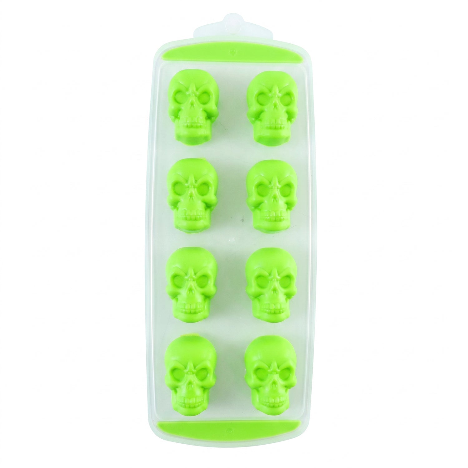 Fun skull shaped ice maker for drinks and juice
