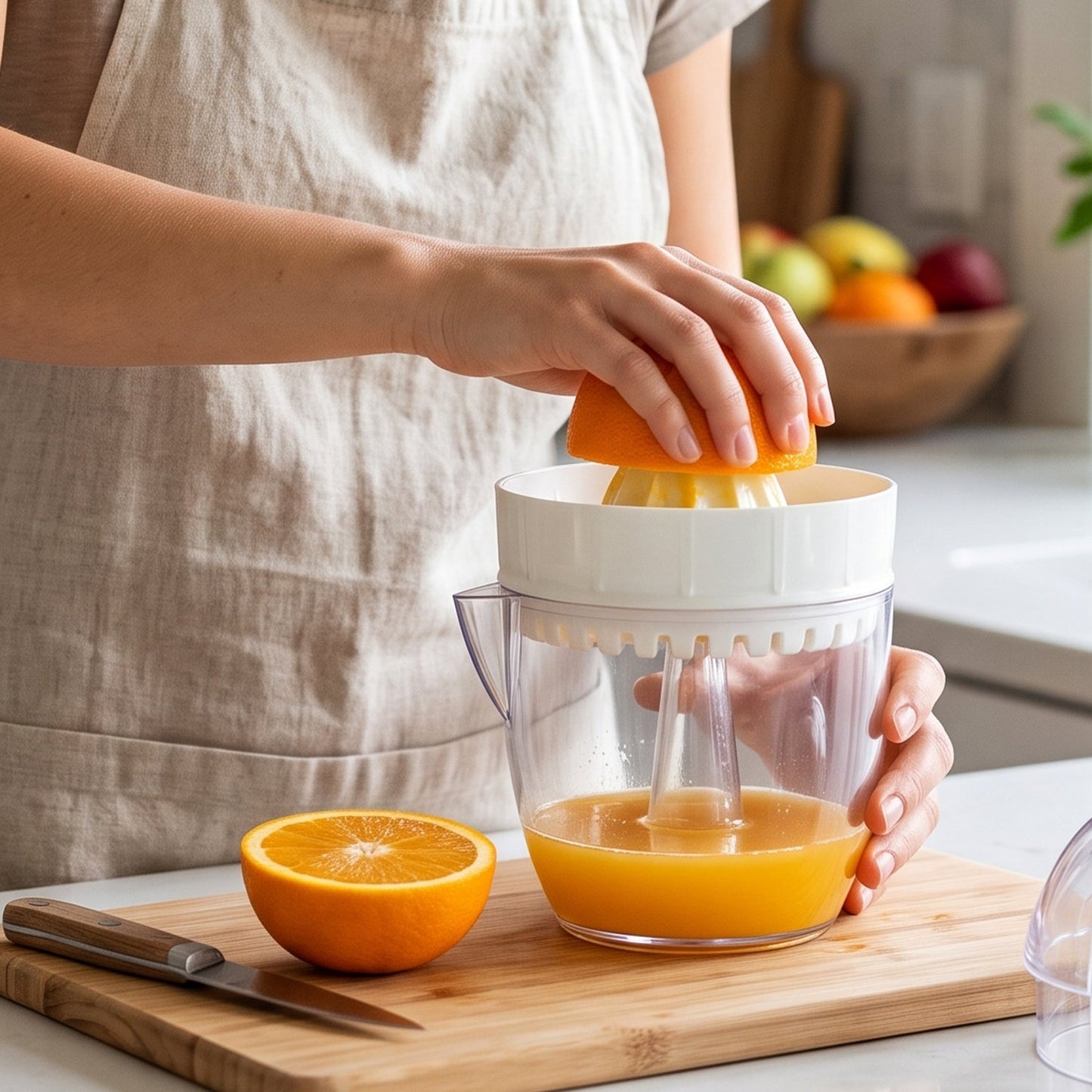 Plastic Mini Manual Citrus Lemon Orange Squeezer