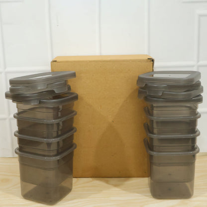 Kitchen food storage jar set of 8 for fresh and tidy storage