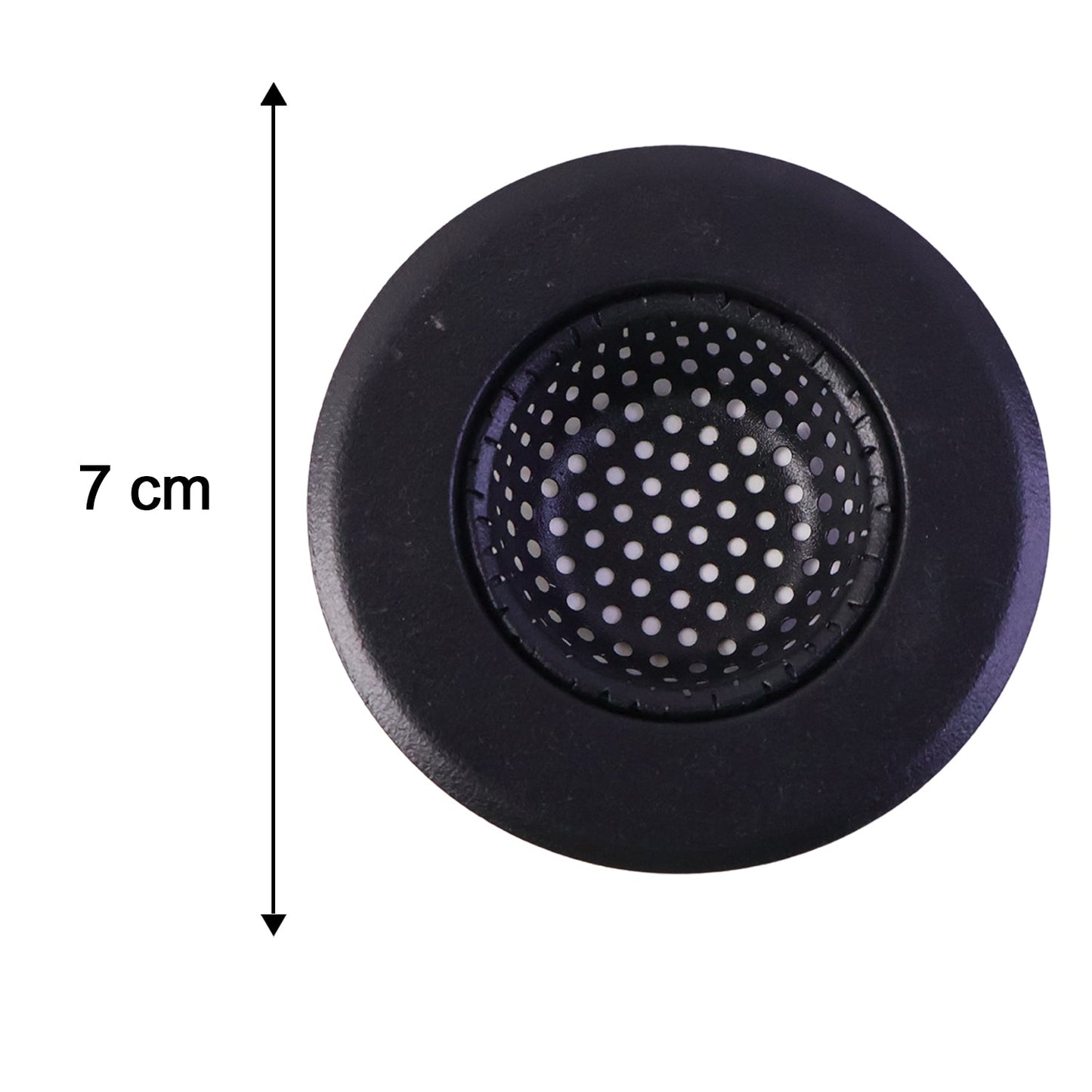 Durable steel sink strainer for kitchen and bathroom drains