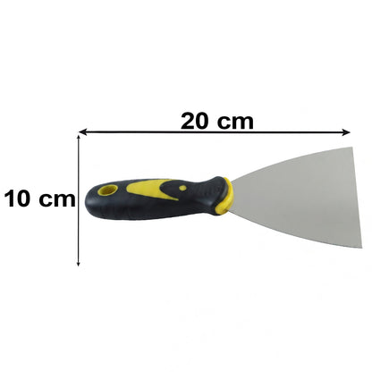 Scraper handle comfortable grip