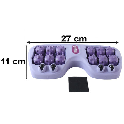 Both feet roller massager