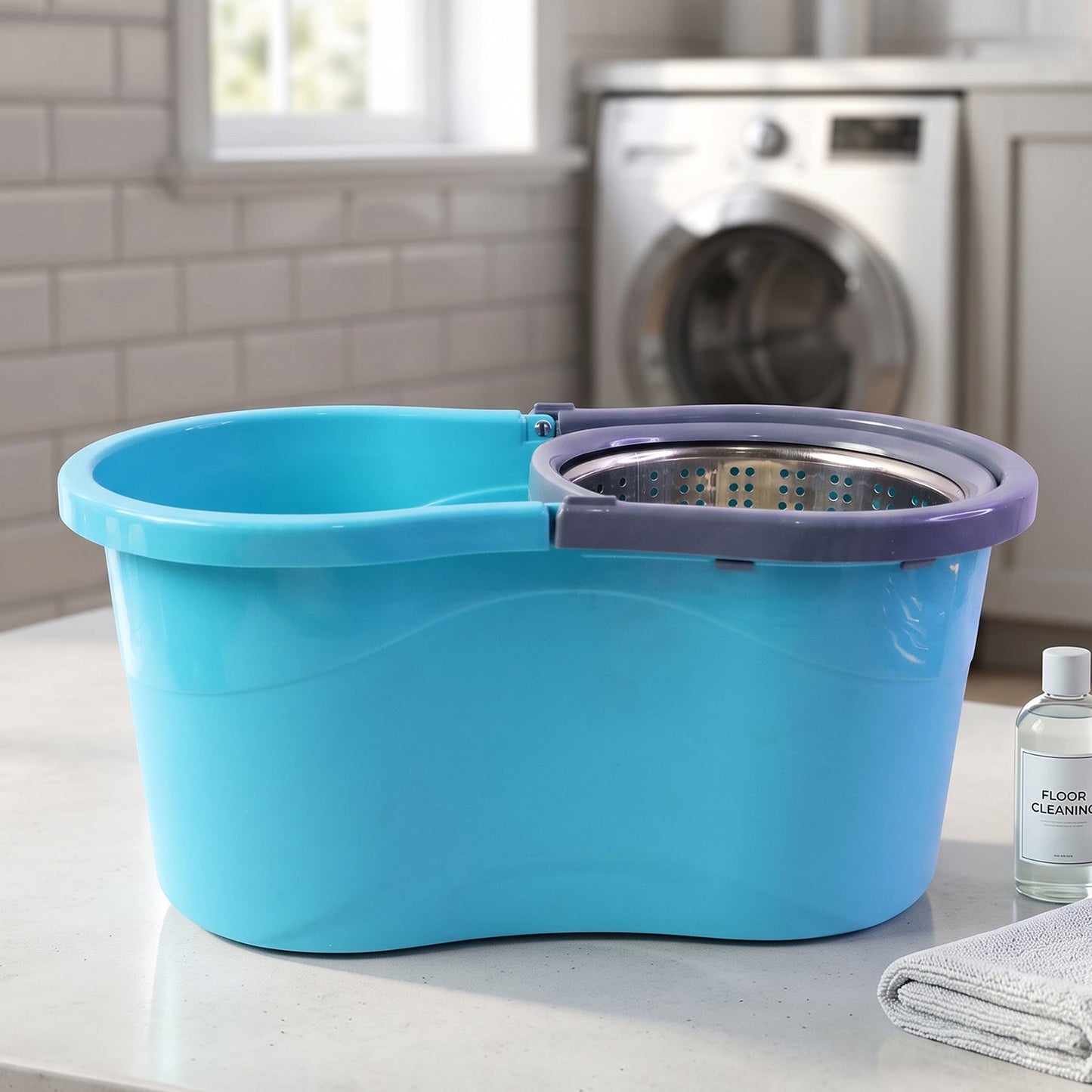 Buy 360° Rotating Turbo Spin Mop – Effortless Floor Cleaning with Long Handle Online India | Best 360° Rotating Turbo Spin Mop – Effortless Floor Cleaning with Long Handle | Original