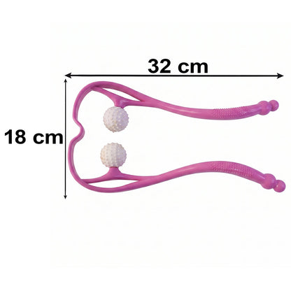 Massager handle grip view