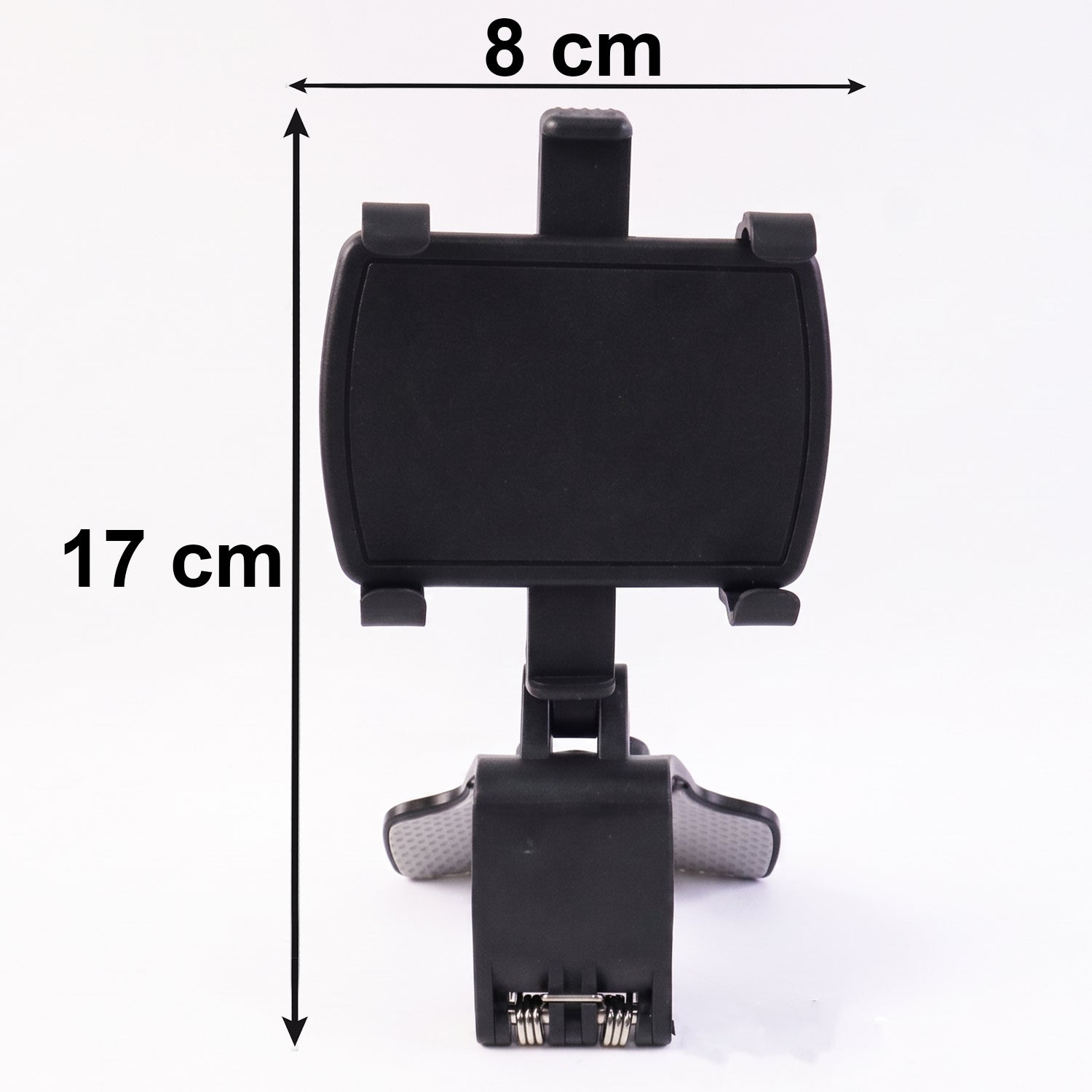 Versatile car mobile holder clip for GPS navigation and hands-free calls