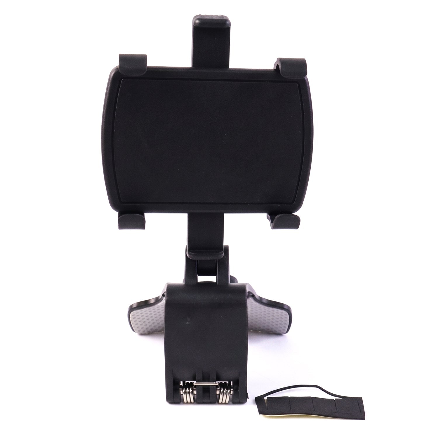 Durable ABS plastic car dashboard phone mount with flexible positioning