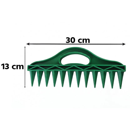 Handheld seed sowing punch for easy garden planting