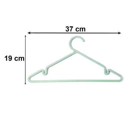 Hanger set for closet storage, supporting heavy clothes
