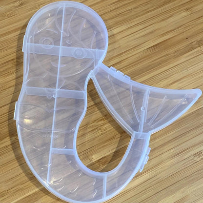 Mermaid organizer box size