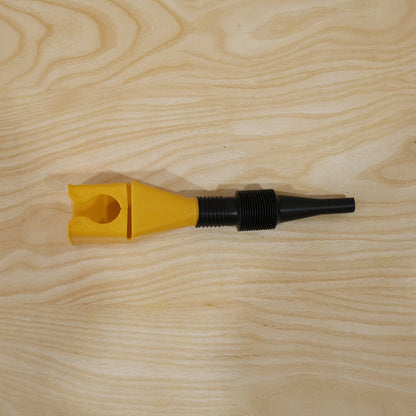 Flexible funnel oil filling use