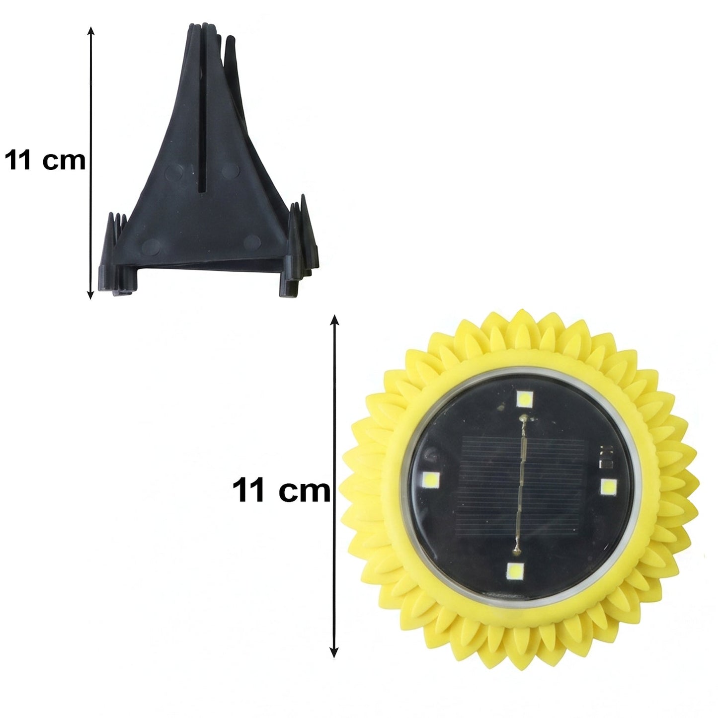 Garden Solar Light 4 Pc Sunflower Waterproof LED