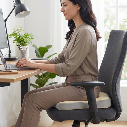 Ergonomic cushion posture support