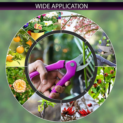 Flower Cutter Garden Scissors Stainless Steel Pruner