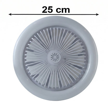 Remote control fan light modes