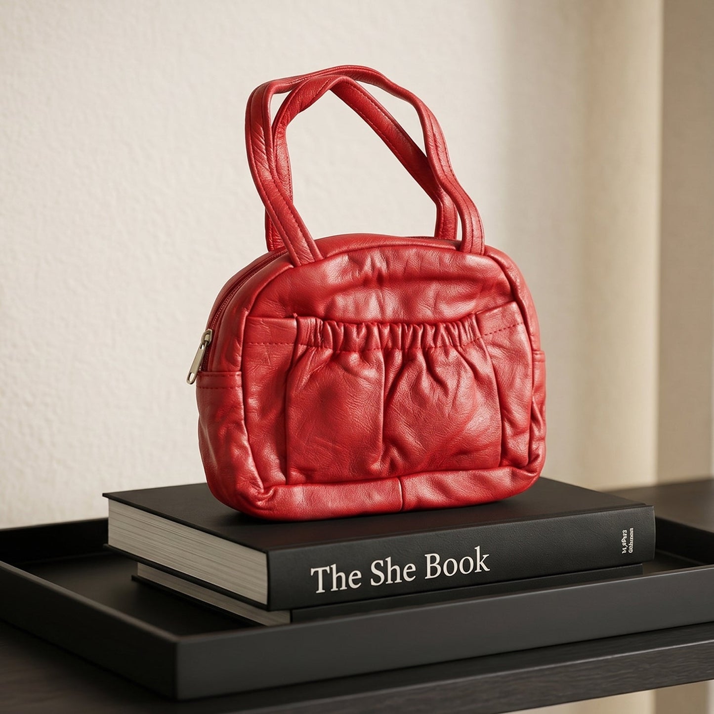 Compact zipper purse cute