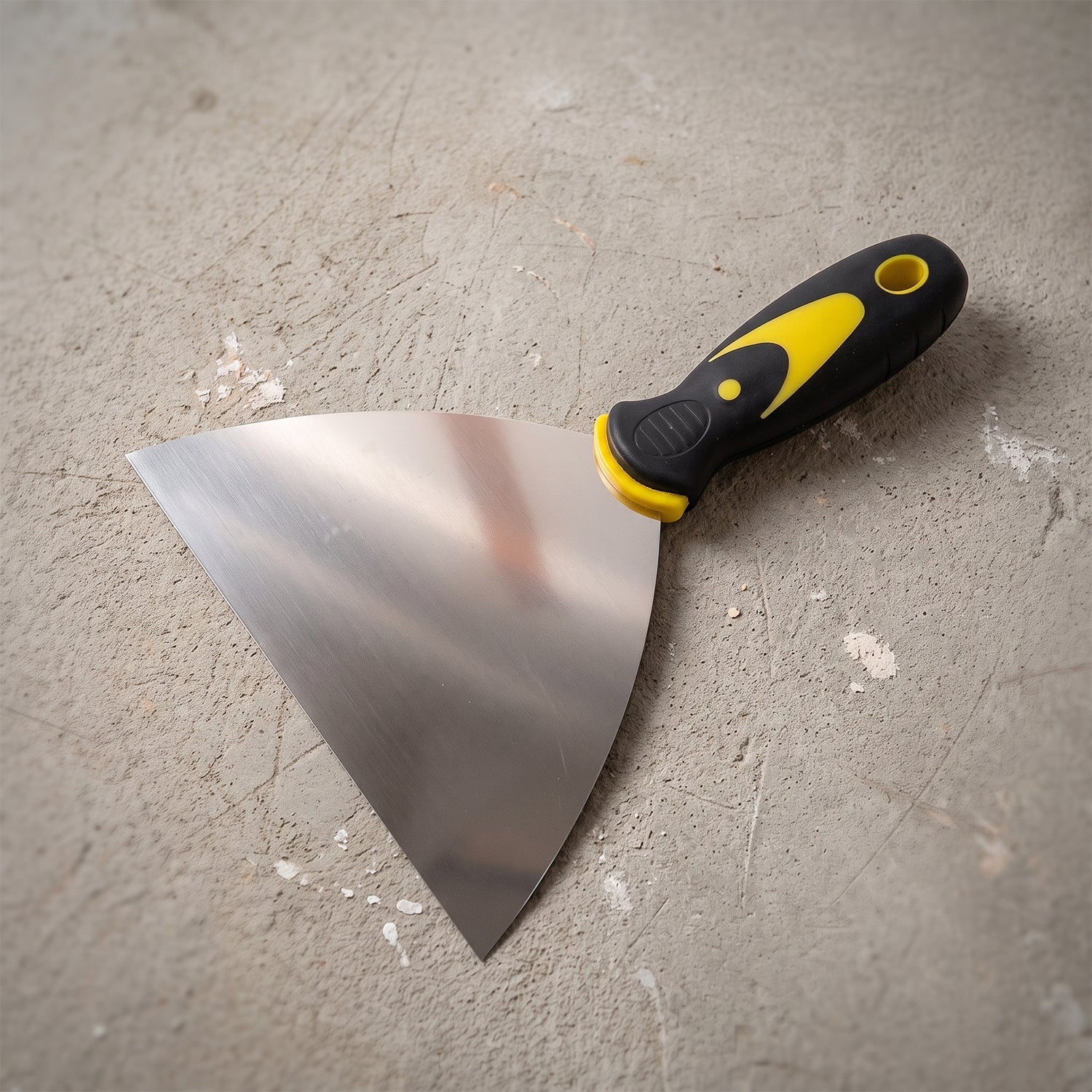 Putty scraper wall repair tool