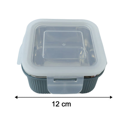 Square Stainless Steel Food Storage Container 400ml
