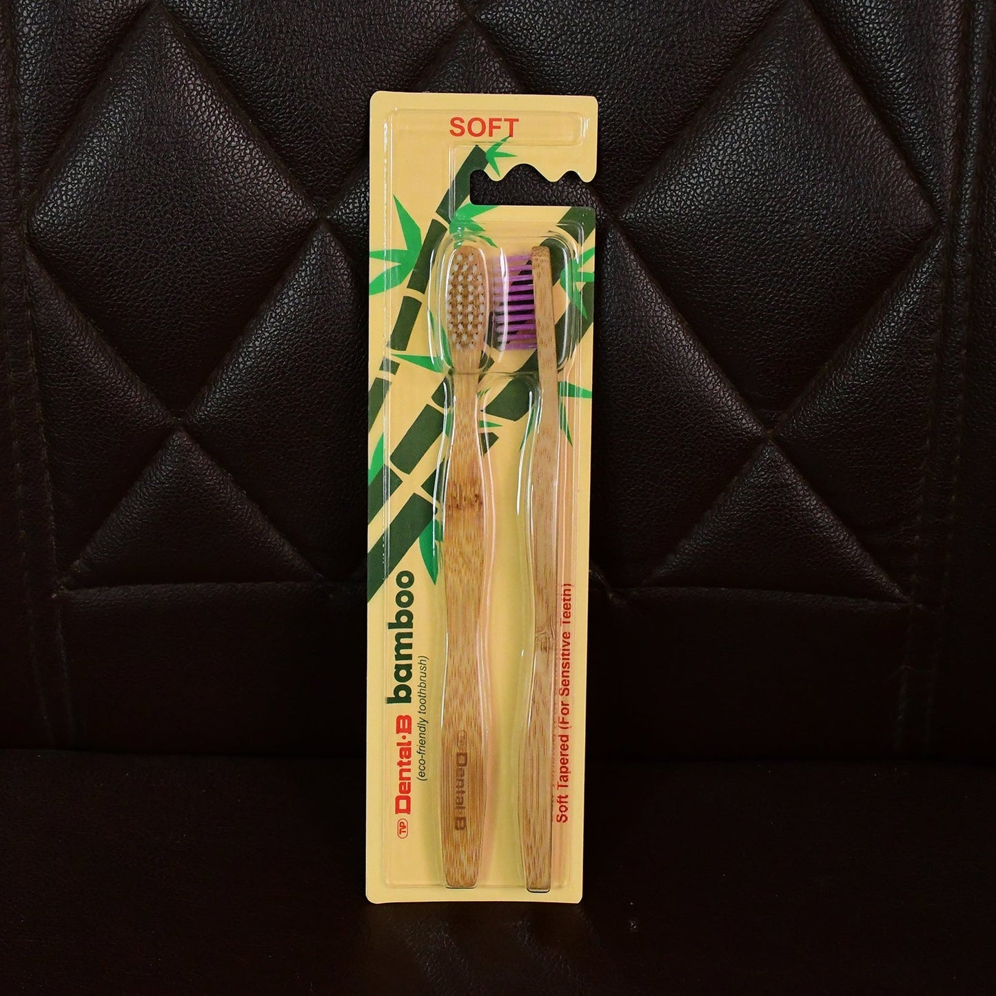 Women Bamboo Toothbrush Set Soft Bristles Eco Friendly