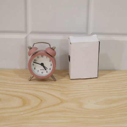 Mini analog alarm clock 1 pc