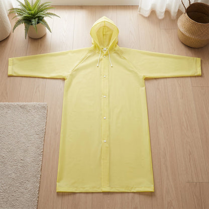 Lightweight raincoat wearing view