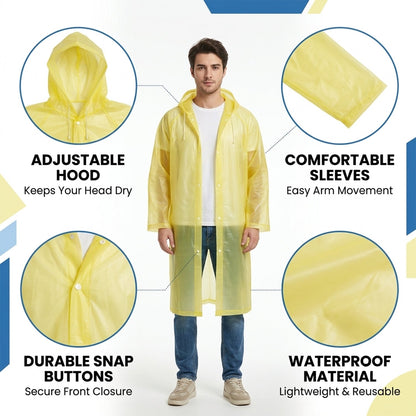 Rain coat monsoon outdoor use