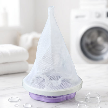 Hair catcher washing machine use