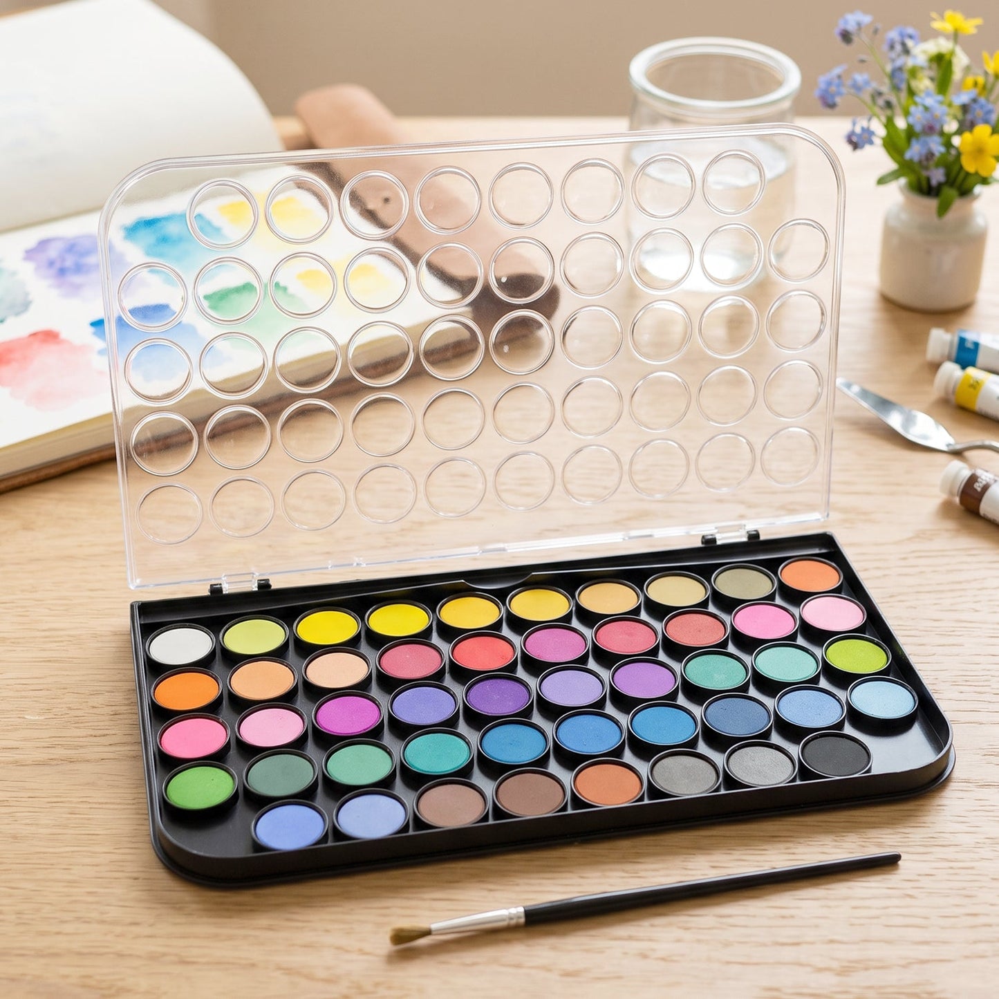 Watercolor painting art use