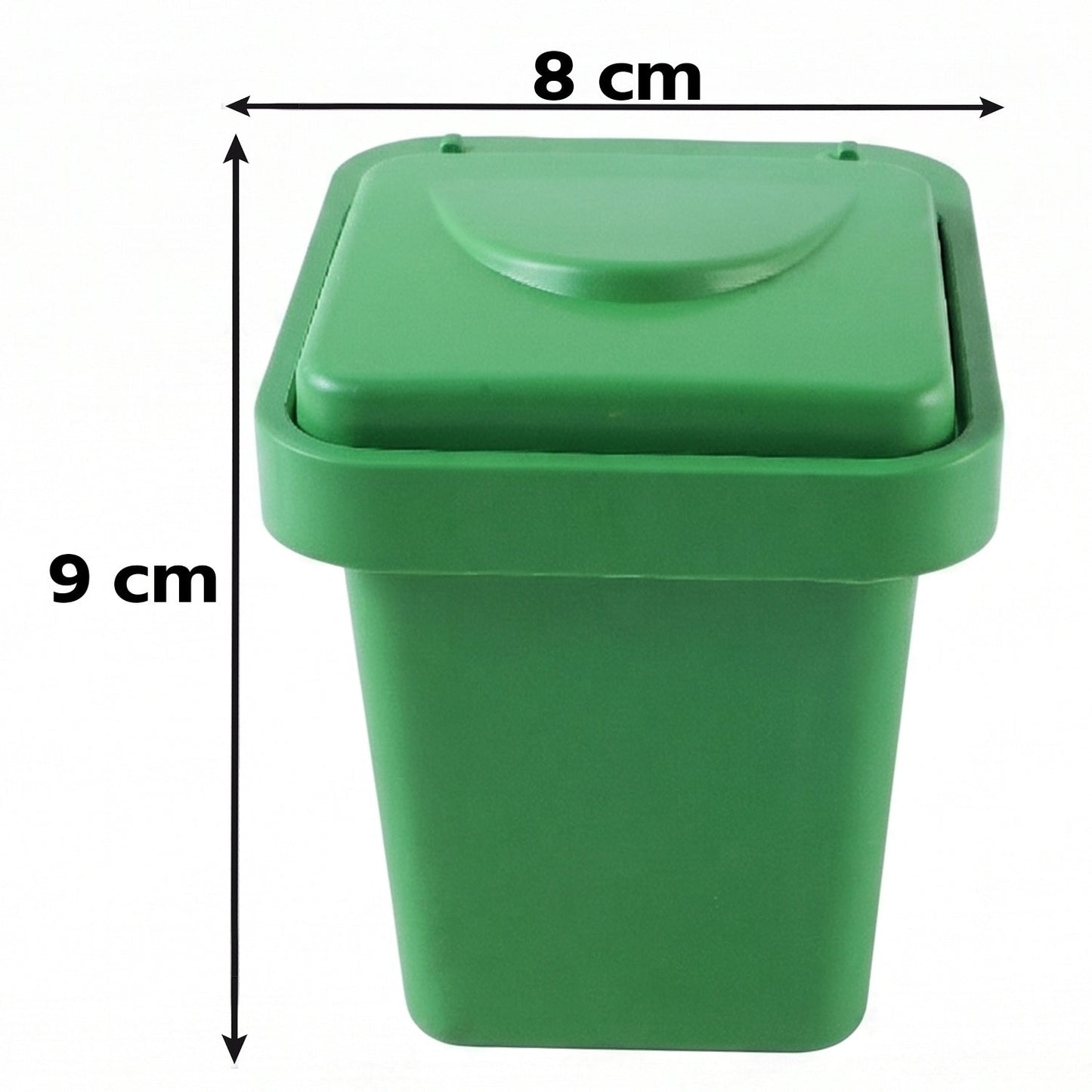 Mini Wall Mounted Ashtray Dustbin with Flip Lid