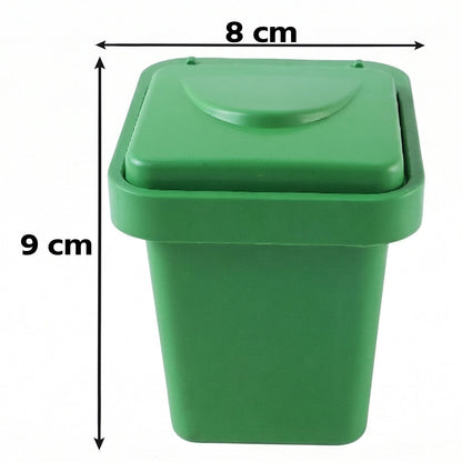 Mini Wall Mounted Ashtray Dustbin with Flip Lid
