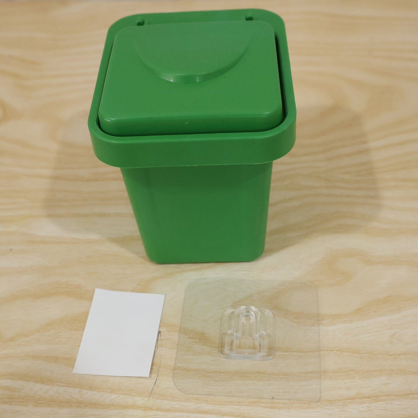 Mini Wall Mounted Ashtray Dustbin with Flip Lid