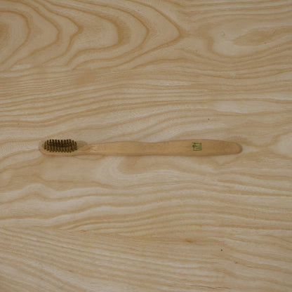 Eco Friendly Bamboo Toothbrush Soft Green Bristles