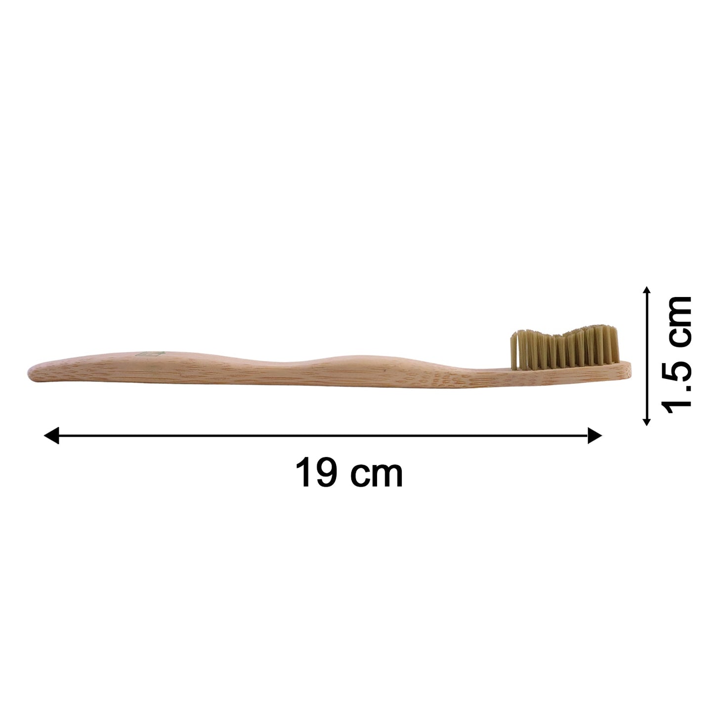 Eco Friendly Bamboo Toothbrush Soft Green Bristles
