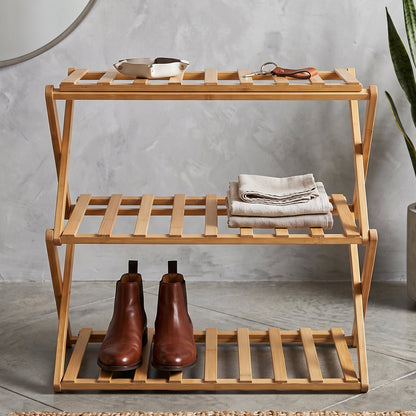 Bamboo rack layer detail