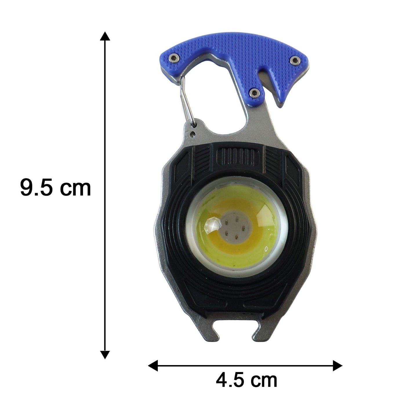 Travel LED Light Keychain Rechargeable Mini Flashlight