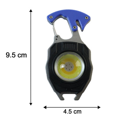 Travel LED Light Keychain Rechargeable Mini Flashlight