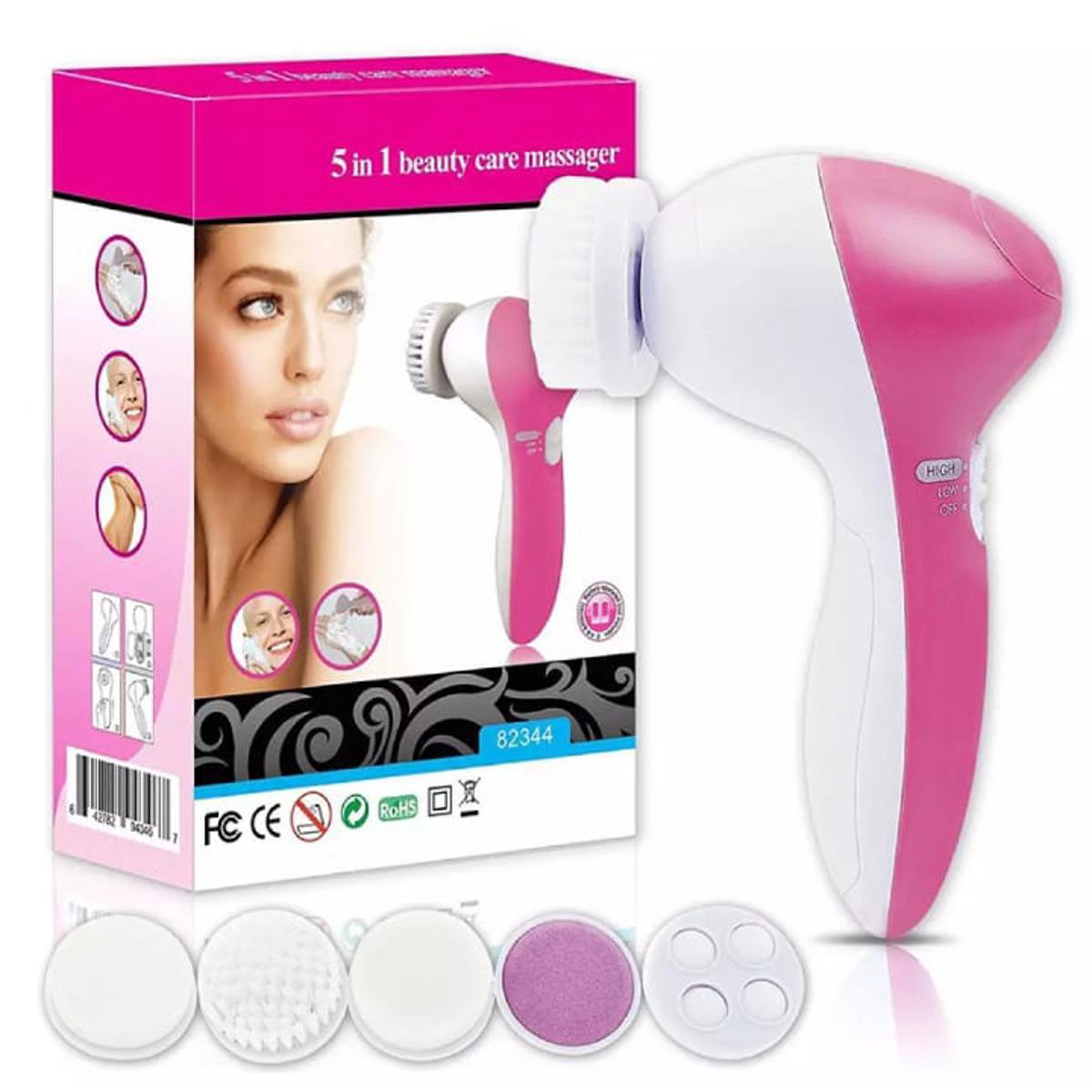Premium Quality Facial Massager – 5-in-1 Body Cleanser & Exfoliator | VelvaBloom