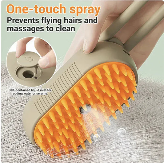 Steam Cat Brush PET MASSAGE BRUSH