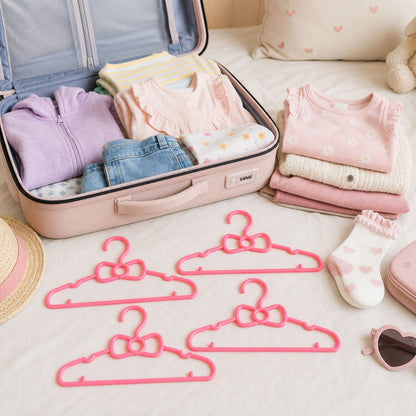 Lightweight kids clothes hangers for nursery wardrobes