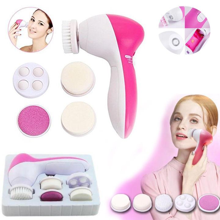 Premium Quality Facial Massager – 5-in-1 Body Cleanser & Exfoliator | VelvaBloom